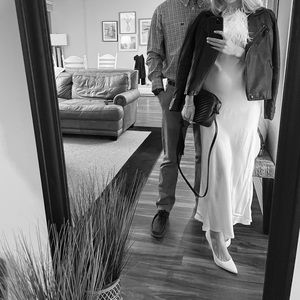 Iconic Sleeper Feather Dress